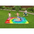 H2OGO! Tie Dye Blobz Inflatable Splash Pad, Outdoor Summer Fun for Kids, Sprinkler Play, 9’ 10