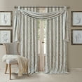 thumbnail image 2 of Darla 95-Inch Rod Pocket/Back Tab Blackout Window Curtain Panel in Navy, 2 of 5