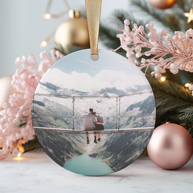 Custom Photo Ornament, Personalized Christmas Ornament, Custom Photo, Photo Gift, Christma - As Picture - 10-Pack