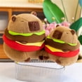 thumbnail image 4 of 40CM Juguete de Peluche de Capibara, Lindo Animal de Peluche de Capibara, Realista Lindo Relleno Capibara Peluche decoración del hogar muñeca de Juguete Suave Regalos para niños Adultos, 4 of 6