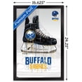thumbnail image 3 of NHL Buffalo Sabres - Drip Skate 21 Wall Poster, 14.725" x 22.375", Framed, 3 of 3