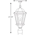 thumbnail image 2 of Welbourne Collection One-Light Post Lantern, 2 of 2