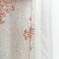 thumbnail image 4 of Home Soft Things Printed Microfiber Curtain - Chelsea 2 Piece Set - Coral - 60" x 84", 4 of 6