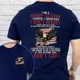 thumbnail image 5 of FLAGWIX Patriotic American Veteran T-Shirt TPT1897TS - Men's Basic Letter Print Crew Neck Tee, Round Neck Short Sleeve T-shirt, Summer Clothes, Father's Day, Christmas, Birthday Gifts For Men, 5 of 6