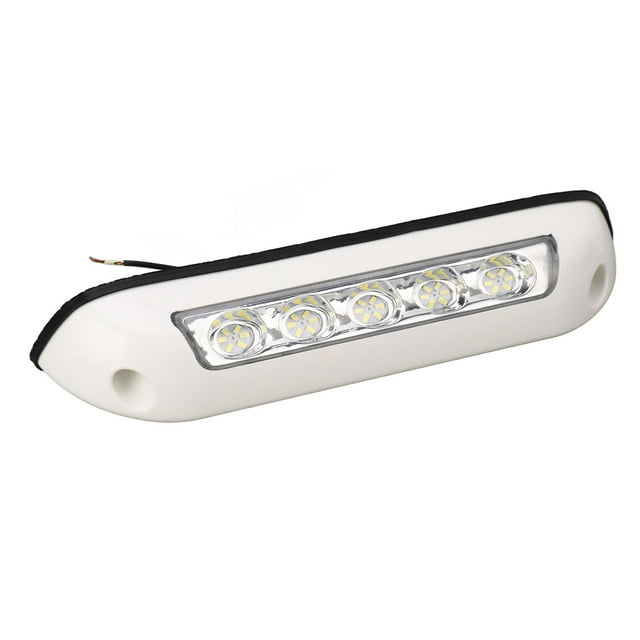 Luz De Tira De Utilidad Para RV, Iluminación Brillante De Amplia Aplicación DC 12V 24V 8in 30 Cuentas 8W Luz De Toldo LED De Fácil Cableado Para Vehículo