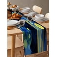 thumbnail image 6 of Moroccon Table Runner 70 Inches, Moroccan Bed Runner Dresser Scarves Tabletop for Indoor Outdoor Parties/Ceremony/Banquet, 13" x 70", 6 of 8