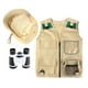 thumbnail image 4 of de disfraz de explorador de juguetes para niños, binoculares, sombrero de chaleco de , vestido de juego de rol para equipo de Camping, 4 of 9