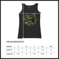thumbnail image 7 of Velociraptor Jungle Women's Tank Top Dinosaur Hunter Jurassic Period Raptor Reptile Dino Tropical Paleontology, 7 of 7