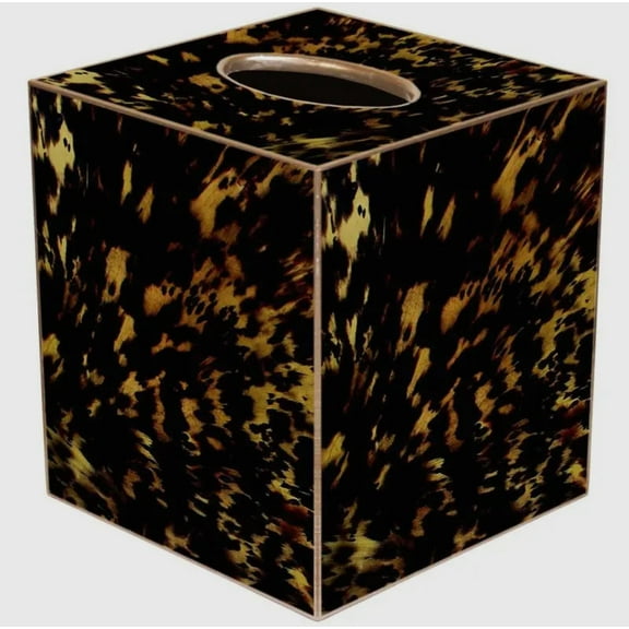 Marye-Kelley Tortoise Shell Tissue Box Cover