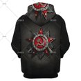 thumbnail image 5 of Venta caliente 2024 Sudadera con capucha CCCP para hombres Nueva moda Sudadera con capucha con estampado 3D de la Unión Soviética Sudadera con capucha con personalidad gráfica Ropa, 5 of 5