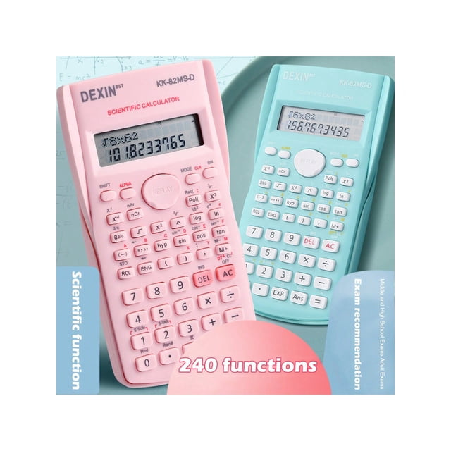 1pc Pink Scientific Calculator, Multi-functional For Students, Used In Tests And For Learning Functions And Fractions