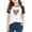Navy, variant on Girls Raglan T-Shirt Black Sleeve Leopard Print Heart Stretch Casual Tee for Girls 4-16Y Sizes 110-170,Size 9 T