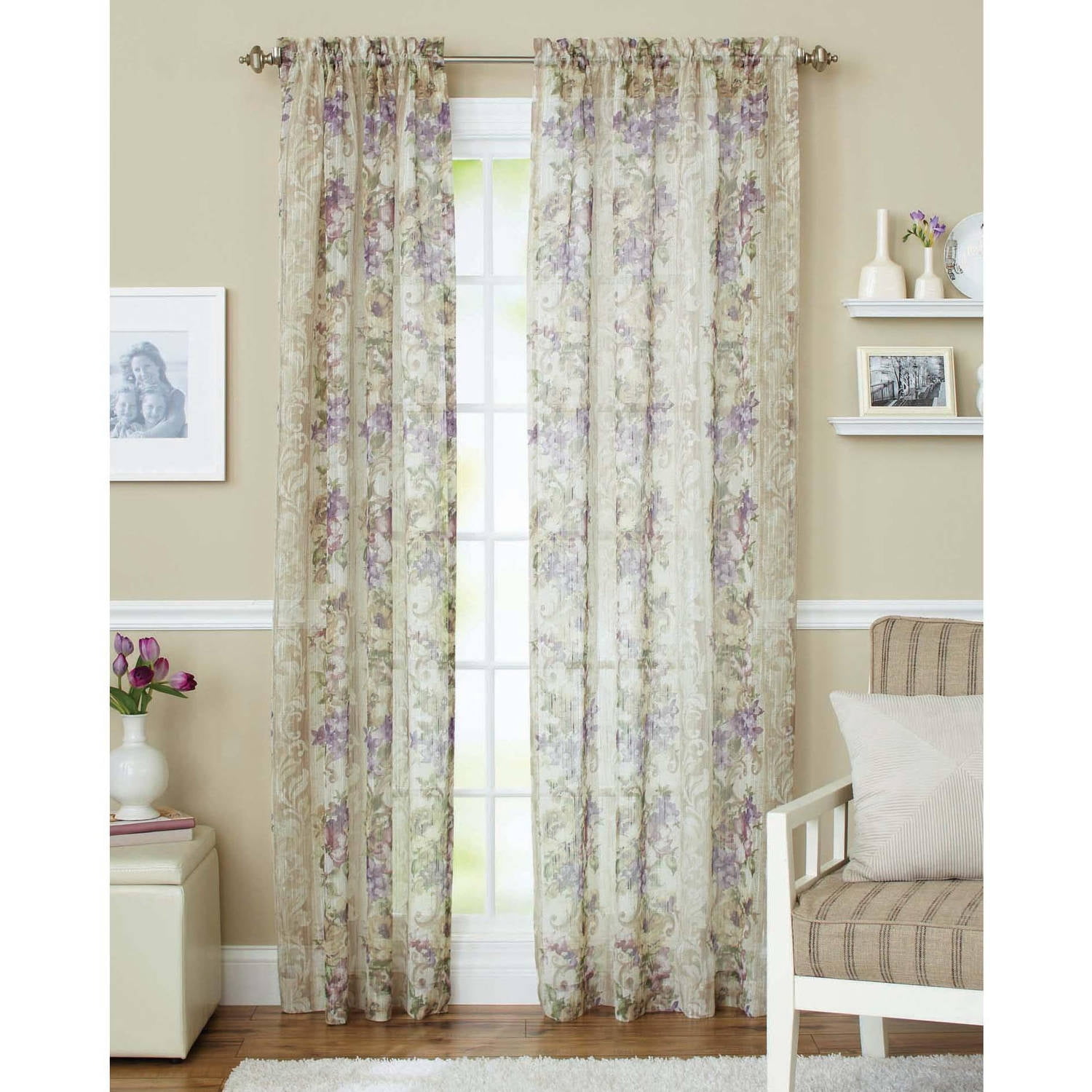 Better Homes And Gardens Graphite Curtain Panel Home The Honoroak