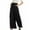 Black, variant on CQONEPT Wide Leg Dress Pants for Womens Flowy Casual Baggy Pants Straight Leg Office Slacks Trousers with Pockets Yellow 2XL