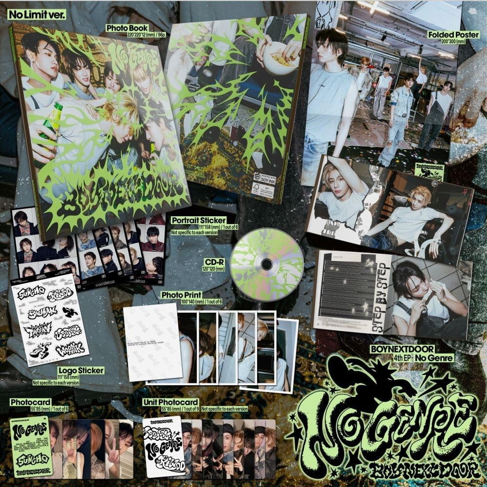 BOYNEXTDOOR - 4th EP [No Genre] Photobook (Random 1EA Ver.) Album