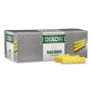 Dixon Smooth Marking Yellow Crayons (72 Count)