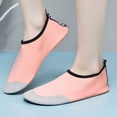 thumbnail image 5 of GrmtClth Boys And Girls Barefoot Feel Water Shoes Anti Slip Bottom For Surf Lessons And Water Fitness Pink 11-12 Years, 5 of 6