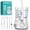 Off-White, variant on COSLUS EX2 Water Flosser for Teeth,Water Dental Flosser Pick for Teeth,2 Modes & 12 Pressure Settings,600ML,5 Jet Tips for Multiple Users ,White