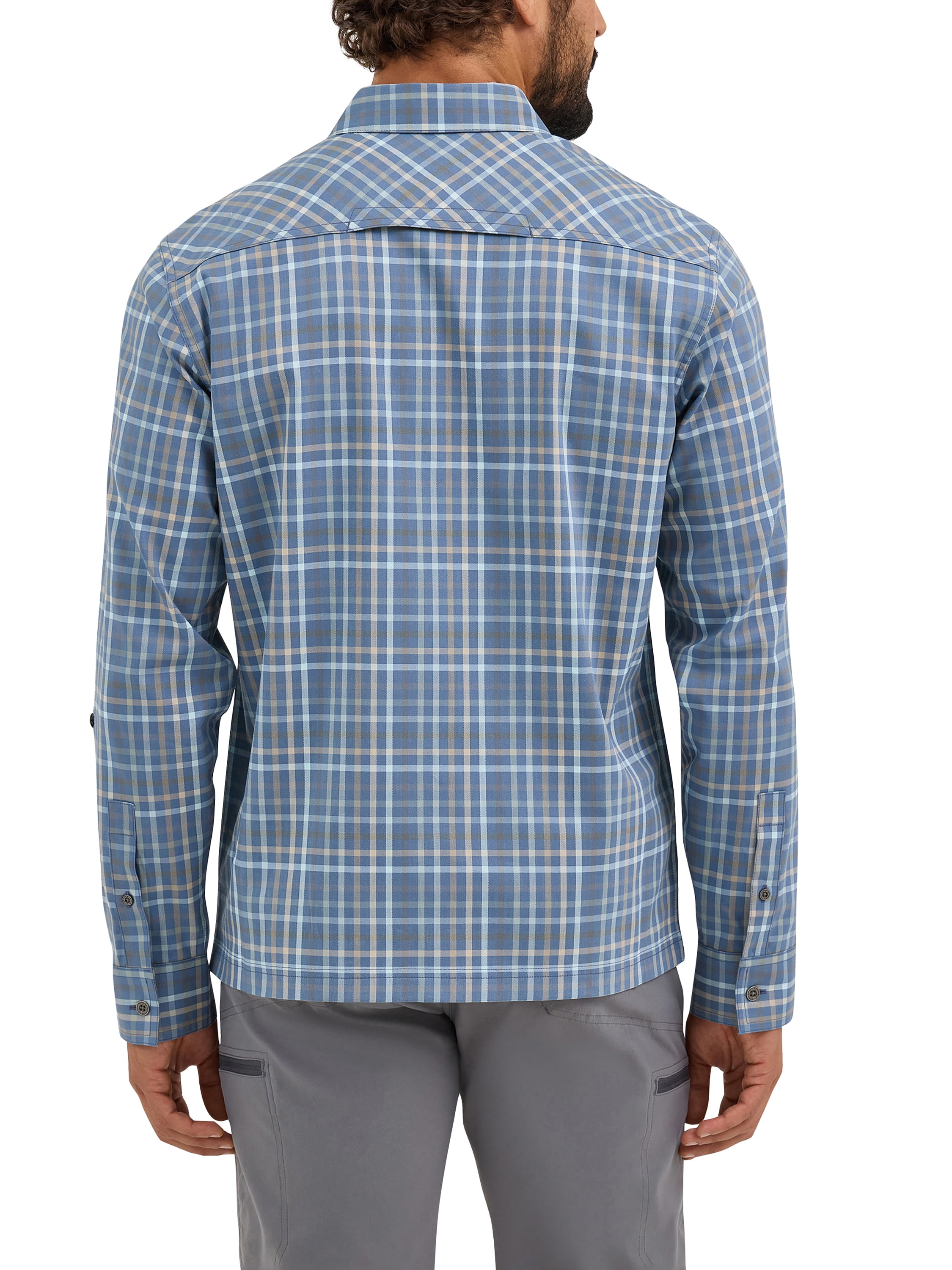 Wrangler Mens Long Sleeve Outdoor Shirt