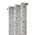 thumbnail image 7 of Thermalogic Flora Blackout Grommet Curtain Panel 52 x 63 in Silver, 7 of 7