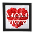 thumbnail image 1 of TIMIFIS Carpet Rake Personalized Mom Flower Shadow Box with Name Preserved Rose Picture Frame Customized Memory Shadow Box Frame Flower Display Case Birthday Gifts for Mom Grandma Diy, 1 of 2
