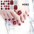 thumbnail image 1 of WREESH Foot Stickers Foot Nail Stickers Waterproof For Female DIY Nail Decoration Art, 1 of 2