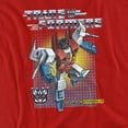 thumbnail image 2 of Transformers Starscream Women's T Shirt, Red, Small, 2 of 6