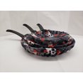 thumbnail image 2 of Skulls Webs & Roses Non-Stick Pan Protector (Set of 3) by Penny's Needful Things, 2 of 2