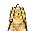 thumbnail image 3 of Daiia Honey Bee Vintage Canvas Backpack for Men and Women ,Hiking Backpack,Travel Laptop Bag for School,Large Capacity Backpack, 3 of 8