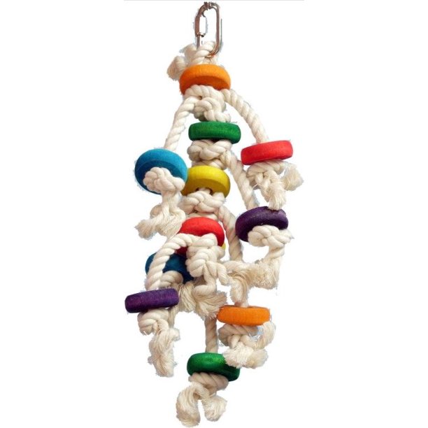 8"L x 3"W ZooMax Multile CD Hand Toy Medium/Large Birds