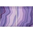 thumbnail image 2 of Coolnut Marble Texture Kitchen Curtains 2 Panels, UV Protected Tier Curtains Half Window Curtains for Guest Room Bathroom Sink Laundry Room Basement,36"x 27", 2 of 6