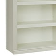 thumbnail image 2 of Dextrus Arched Modern 5 Tiers Wooden Bookshelf, 68.5" Tall Display Storage Rack, White, 2 of 10