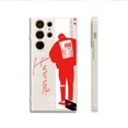 thumbnail image 1 of Proteja su teléfono con estilo: descubra nuestra exclusiva funda plateada mate de doble capa con estampado de dibujos animados para iPhone 15 Pro Max 14 13 12 Pro 11, 1 of 4