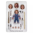 thumbnail image 5 of Muñeca fantasma NECA regresa al alma Chucky culto Chucky versión de lujo muñeca fantasma de terror modelo de mano, 5 of 5
