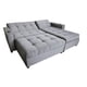 thumbnail image 1 of Sofá cama Tapatios muebles King Size Tela Oslo Gris Claro con Portavasos 3 piezas, 1 of 5