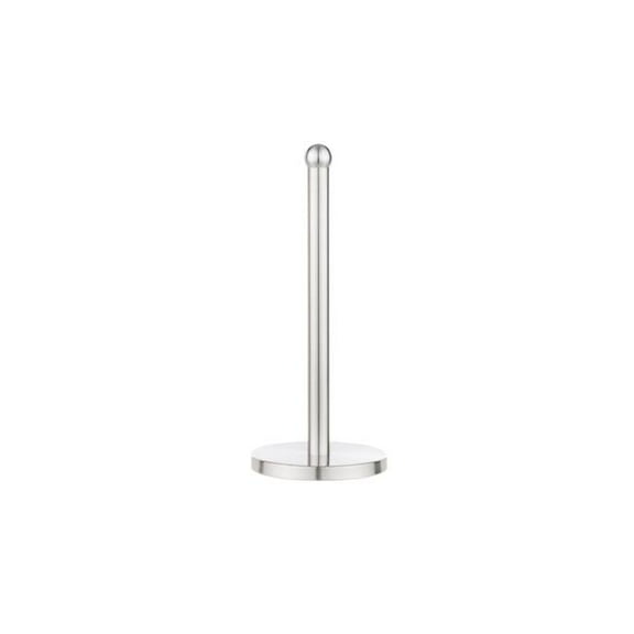 Jiallo Stainless Steel Paper Towel Holder with Round Knob in Chrome