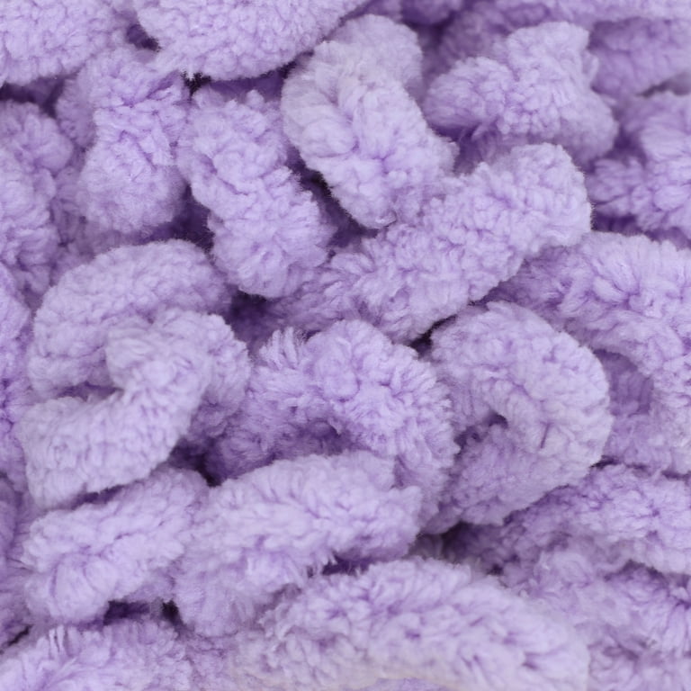 JubileeYarn Fun Finger Loops Yarn - 3 Skeins, Maritime Blue, Jumbo Polyester, No Needles Needed For Knitting & Crochet
