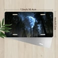 thumbnail image 2 of Enchanted Moonlit Forest Front License Plate, Metal License Plate, Funny Standard Plates Personalized Novelty Decorative For Men/Women/Boys/Girls Car 6×12 Inch, 2 of 6