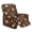 Pumpkin Maple Leaves, variant on Xoenoiee Pumpkin Maple Leaves Print Recliner Chair Cover Thanksgiving Decor 4-Pieces Lazyboy Cover for Recliner Chair with Pockets Jacquard Sofa Slipcover Furniture Protector for Living Room