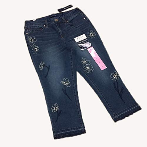 bandolino floral jeans