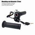 thumbnail image 3 of Universal Electric Bicycle Twist Throttle Grip E-Bike Handlebar Twist Accelerator Speed Control Handle Replacement Parts, 3 of 7