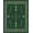 Green, Pattern 1, variant on ODIKA 8' x 10' Machine Washable Non-Slip Area Rug, Middle Eastern Elephant High Traffic Rug, Brown, 317141
