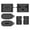 Black, variant on Silicone Case Cover for WF-1000XM6 Protective Earbuds Case Shockproof Lightweight