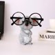 thumbnail image 5 of Cute Koala Glasses Frame - Resin Animal Statue Display Stand for Sunglasses (Desk Decoration), 5 of 5