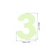 thumbnail image 2 of Uxcell 200 Pcs Pegatinas de Números que Brillan en la Oscuridad, Pegatinas de Pared Adhesivas Luminiscentes Verdes, Pegatinas 3D Brillantes para Decoración de Techo, Dormitorio y Cama, 2 of 7