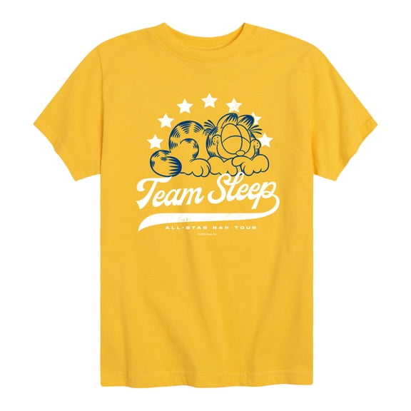 Garfield - Team Sleep - Youth Boys Short Sleeve Graphic T-Shirt