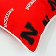 thumbnail image 6 of Nebraska Cornhuskers College Covers Indoor or Outdoor Decorative Pillow Pair, 16 in x 16 in, 6 of 7