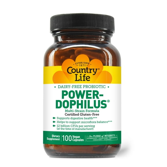 Country Life Power-Dophilus®, 100 Vegan Capsules