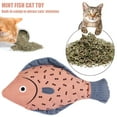 thumbnail image 3 of 3/4pcs Cat Fish Toy with Catnip Cat Chew Toy Plush Kitten Fish Toy Interactive Cat Catnip Toy Cute Fish Cat Toy Set for Playing Chewing Teeth Cleaning, 3 of 8