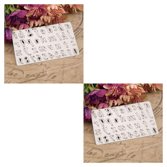 Transemion Embossing Die Mold DIY Art Scrapbooking Craft Making Stamper Frame Household Reusable Stencil Mould Decoration 1 2Set